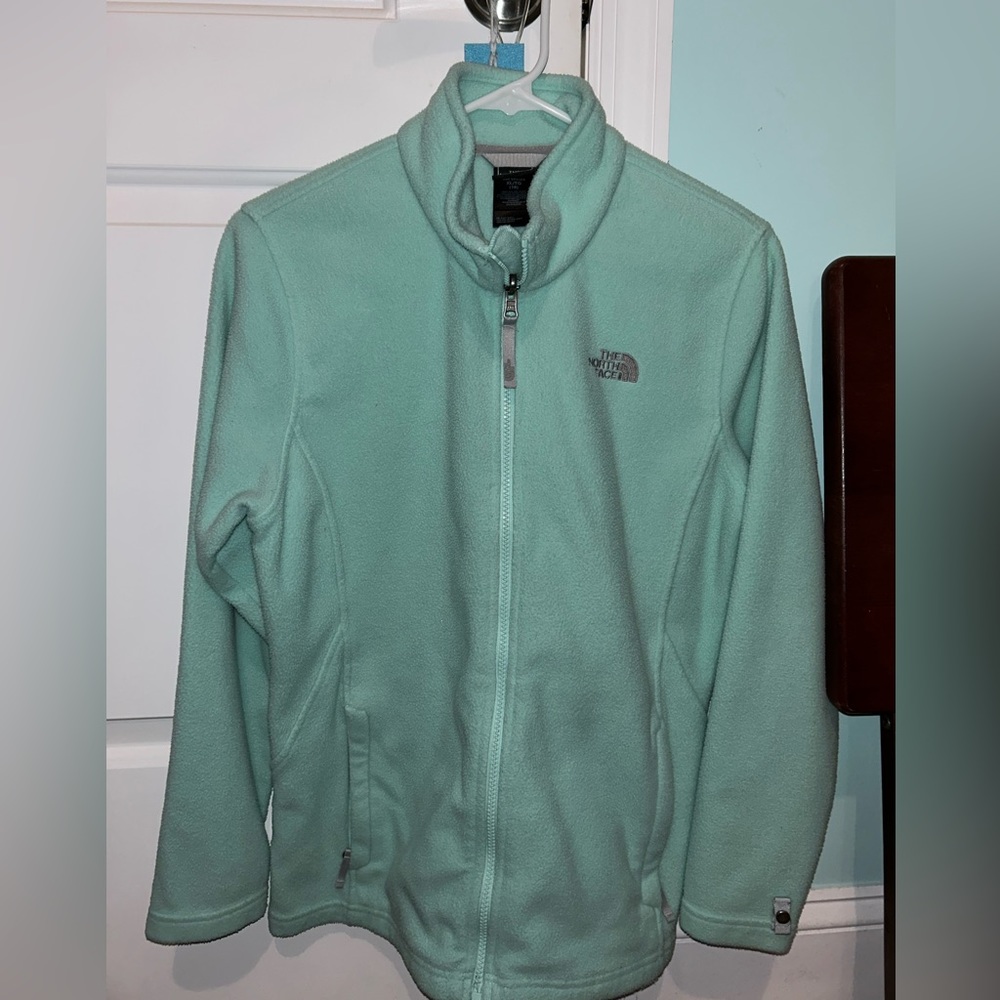 Girls North Face Zip Up Jacket